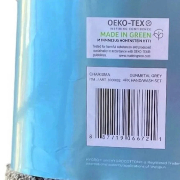 Charisma Soft 4-piece Hand and Washcloth Towel Set - Picture 4 of 4